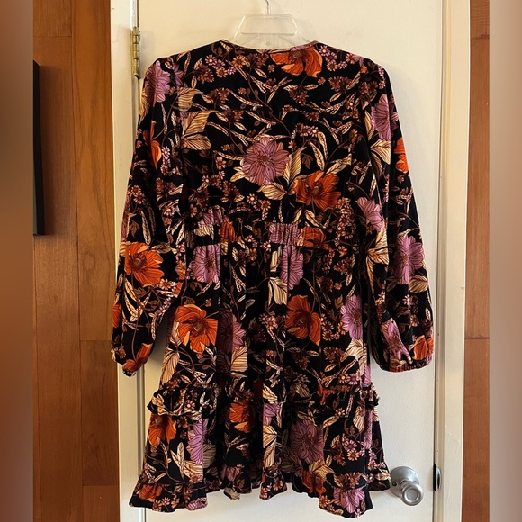 Anthropologie Pilcro Tiered Corduroy Dress - Picture 3 of 10